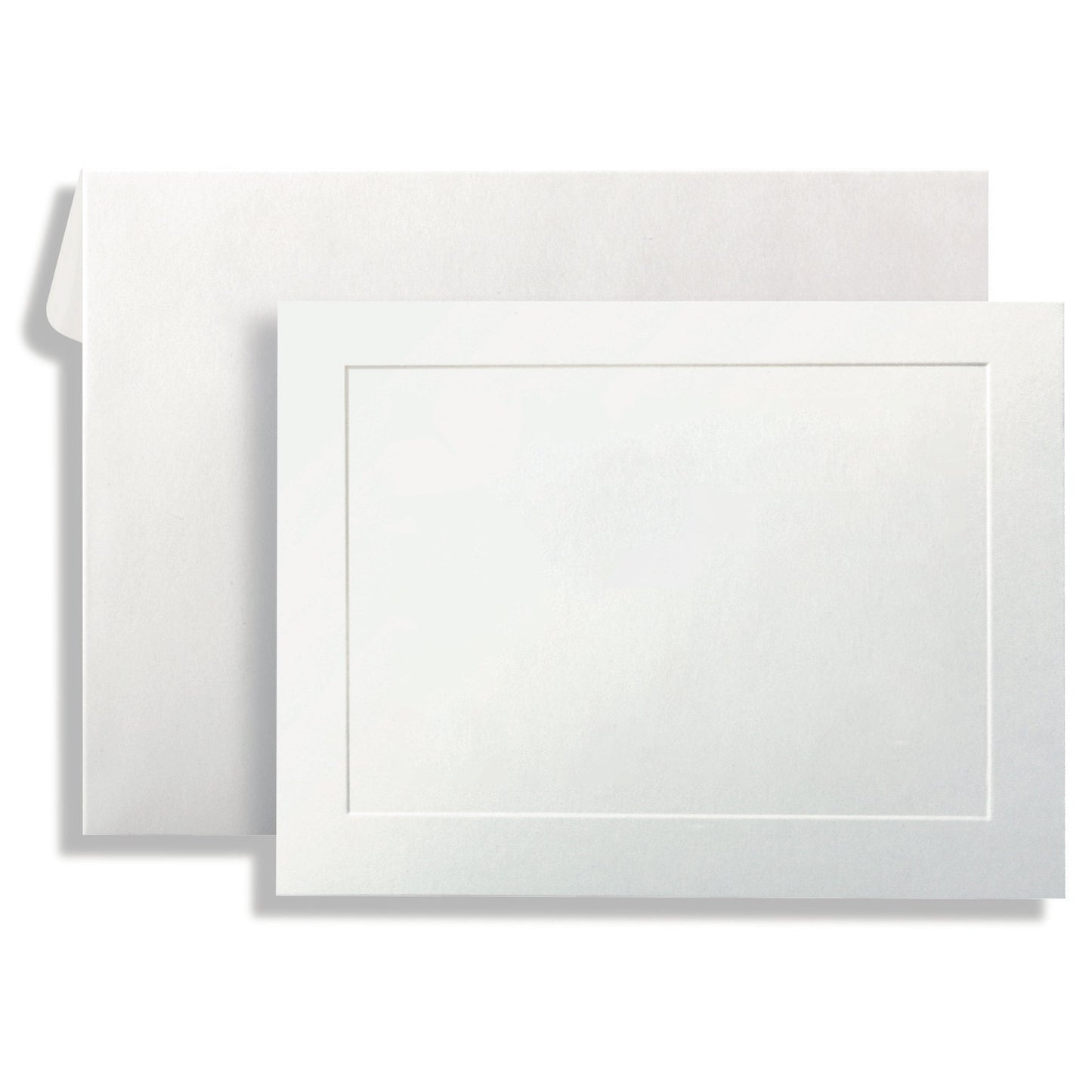 St. James® Overtures® Reply Cards - Traditional Emboss White, 40 sets, 71010