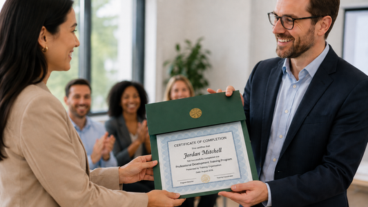 The Complete Guide to Certificate Holders and Frames for Training Organizations