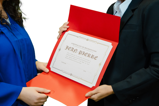 How to Choose the Right Certificate Holder or Frame for Your Organization
