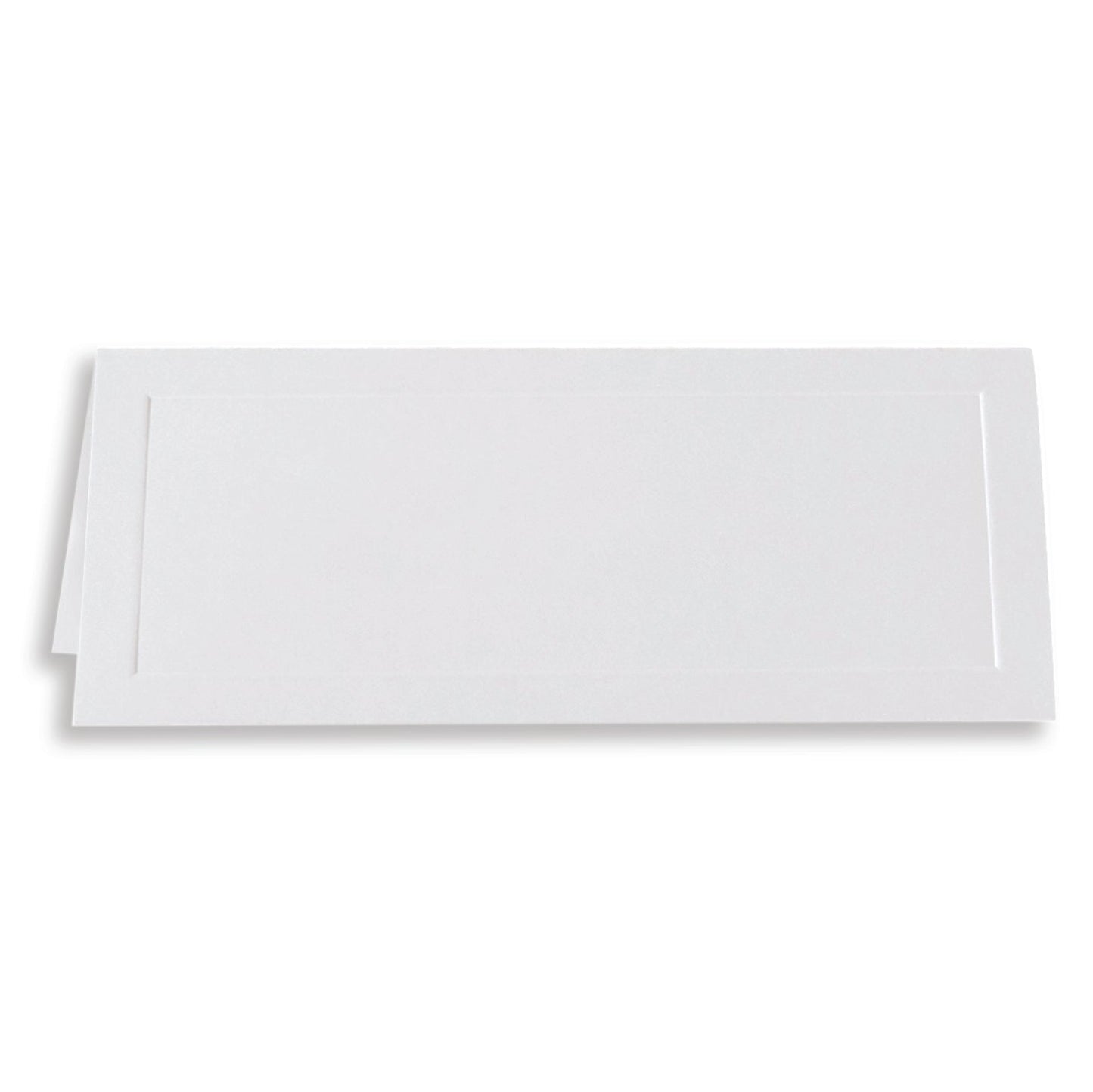 St. James® Overtures® Traditional Embossed Place Cards, White, Pack of 60, 71413